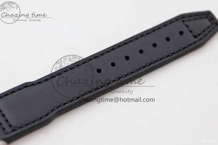 MIROTIME 0506 Vibrant Mark XVIII IW327001 SS M+F 1:1 Best Edition Black Dial on Black Leather Strap A 7055